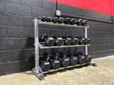 5LB-50LB Rubber Hexagon Dumbbells (Rack Sold Separately)