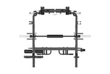 Multi-Functional Gym Smith Machine With Lat Pull Down Knee Pad Attachment Q-1028