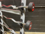 20LB-60LB Rubber EZ Curl Barbells