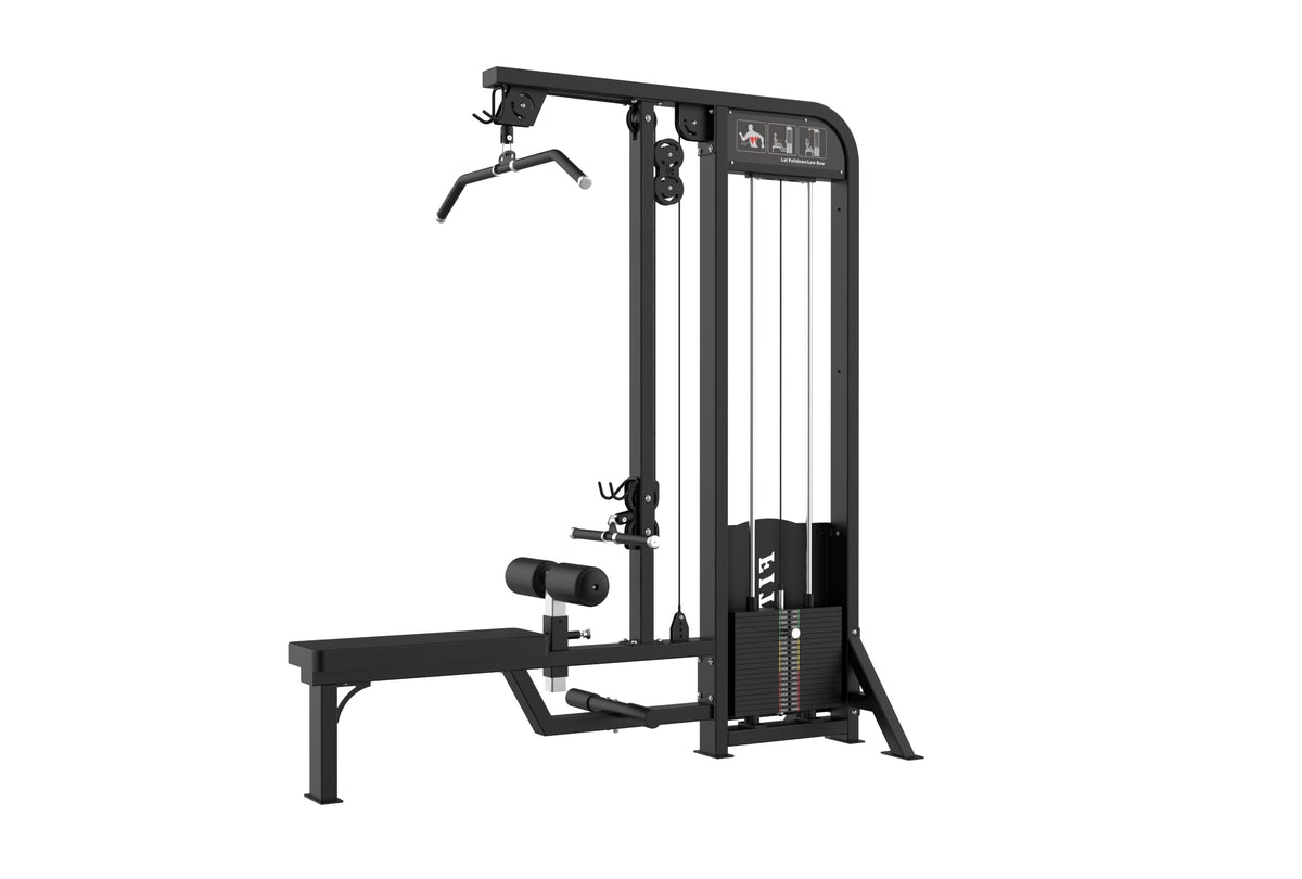 Pin-Loaded Lat Pull Down Low Row Selectorized Weight Machine TZ
