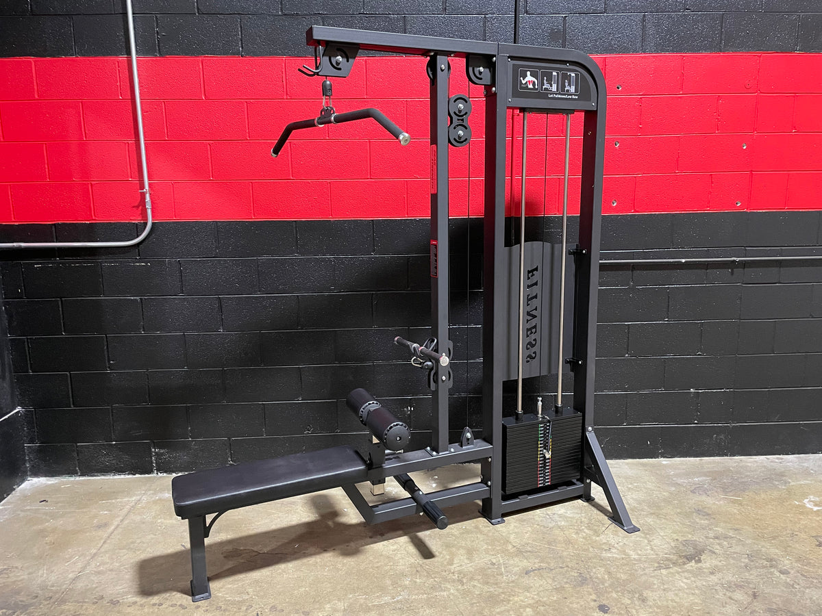 Plate Loaded Lat Pulldown Low Row Machine