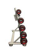 20LB-60LB Rubber EZ Curl Barbells