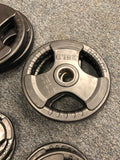 245LB Rubber Olympic Plates Set