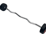 20LB-60LB Rubber EZ Curl Barbells