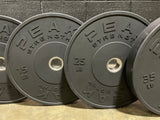 260LB Black Rubber Bumper Plate Set Signature Series