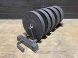 260LB Black Rubber Bumper Plate Set Signature Series