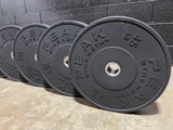 260LB Black Rubber Bumper Plate Set Signature Series