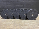 260LB Black Rubber Bumper Plate Set Signature Series