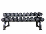 Peak Strength 5LB-100LB Hex Urethane Dumbbells (Rack Sold Separately)