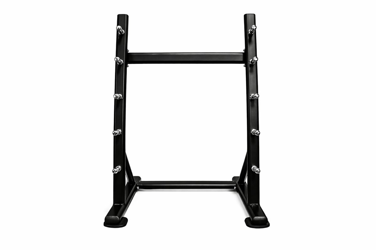 5 Piece Single Sided Barbell Rack (BLACK) – PeakStrengthEquipment.com