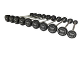 20LB-110LB Hex Rubber Fixed Straight Barbells Signature Series