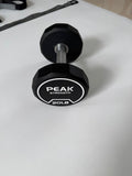 Peak Strength 5LB-100LB Hex Urethane Dumbbells (Rack Sold Separately)