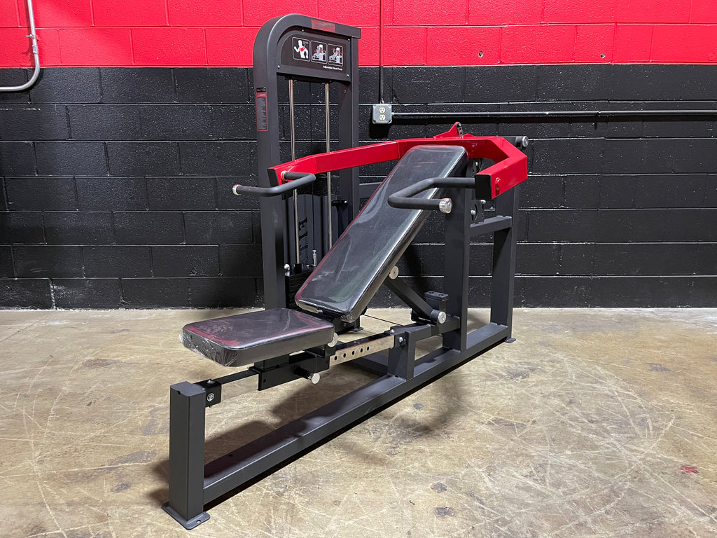 Pin-Loaded Adjustable Chest & Shouler Press Selectorized Weight