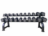 Peak Strength 5LB-100LB Hex Urethane Dumbbells (Rack Sold Separately)