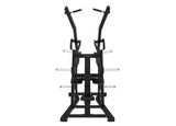 Plate-Loaded ISO-Lateral Wide Pulldown Machine TZ-8108