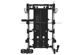 Multi-Functional Gym Smith Machine With Lat Pull Down Seat Attachment