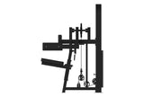 Pin-Loaded Seated Lateral Raise Deltoid Machine GC-5010
