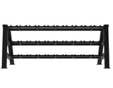 Three Tier 15 Pair Heavy Duty Commercial Dumbbell Rack GC-5045