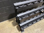 Three Tier 10 Pair Commercial Dumbbell Rack