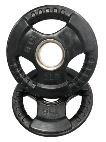 5LB Rubber Olympic Plate Pair