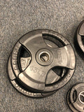 245LB Rubber Olympic Plates Set