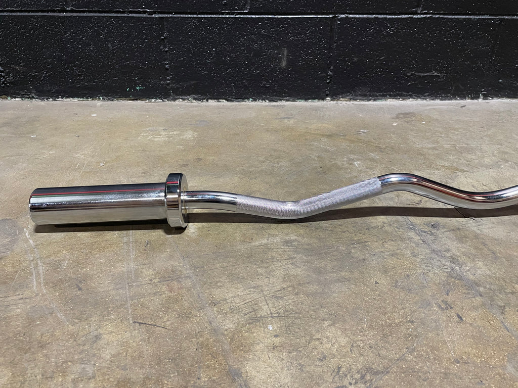 Olympic EZ curl bar - The Fitness Joint Olympic EZ curl bar - The Fitness Joint