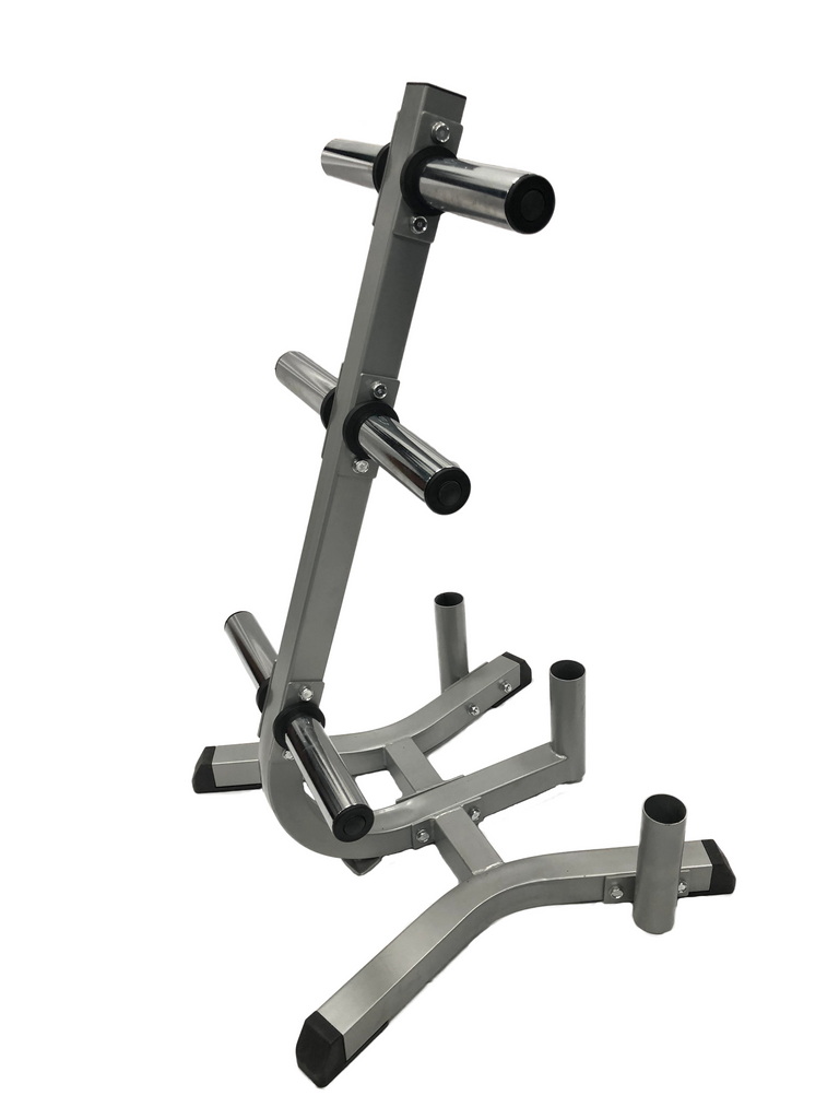 Olympic Plate Weight Tree with Barbell Storage PeakStrengthEquipment