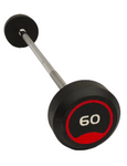 20LB-110LB Rubber Fixed Straight Barbell Set